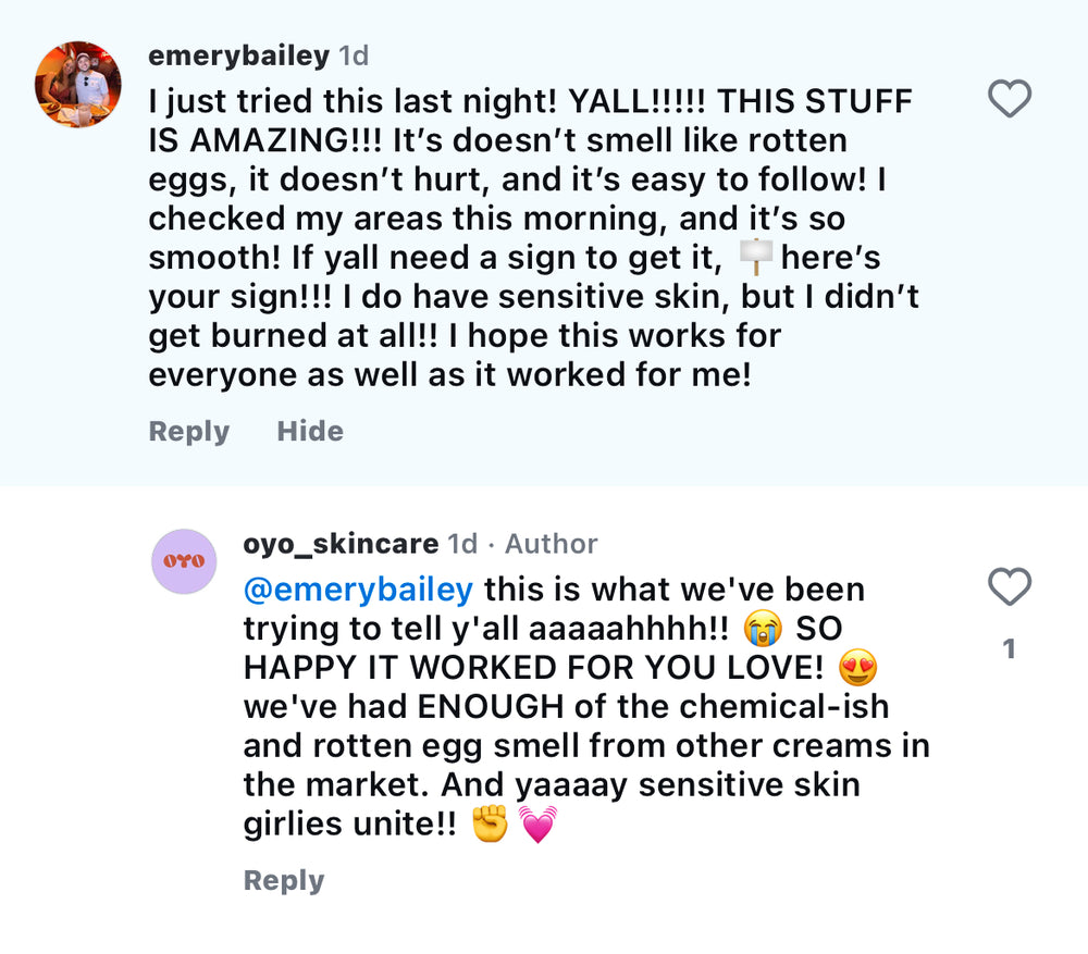 Positive reviews on natural skincare for sensitive skin, highlighting effective routines without irritation.