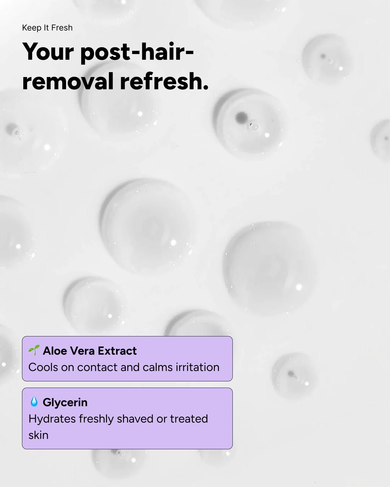 Hair Removal Routine